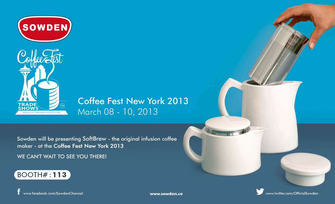 Sowden at Coffee Fest New York