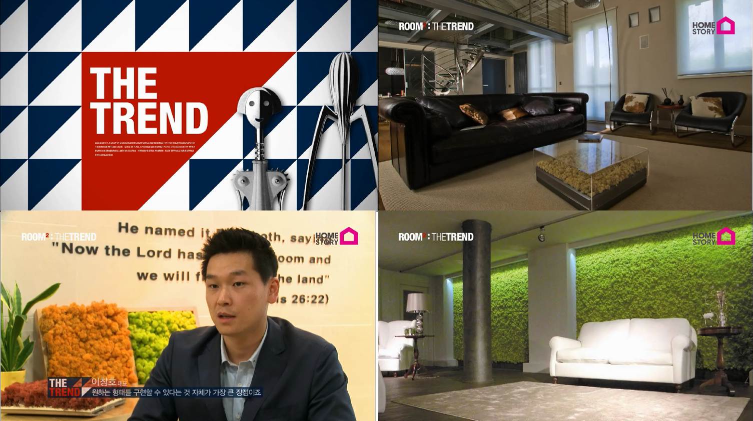 Mosstile featured on Living Trend TV Show